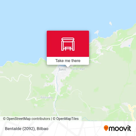 mapa Bentalde (2092)
