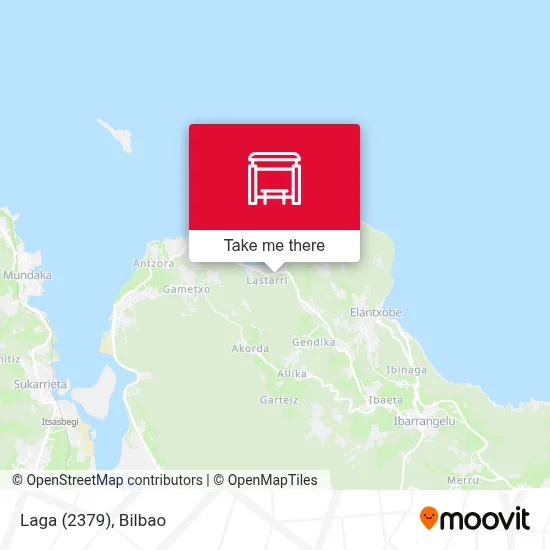 Laga (2379) map