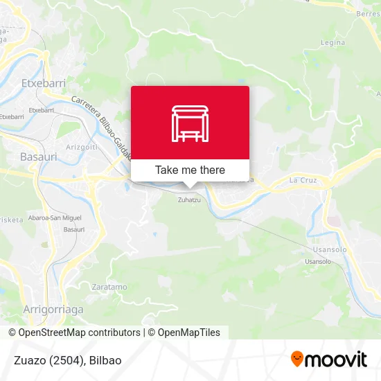 Zuazo (2504) map