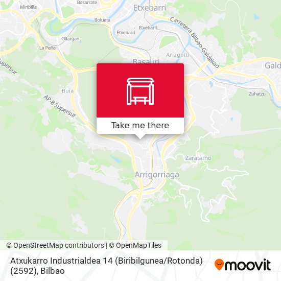 Atxukarro Industrialdea 14 (Biribilgunea / Rotonda) (2592) map