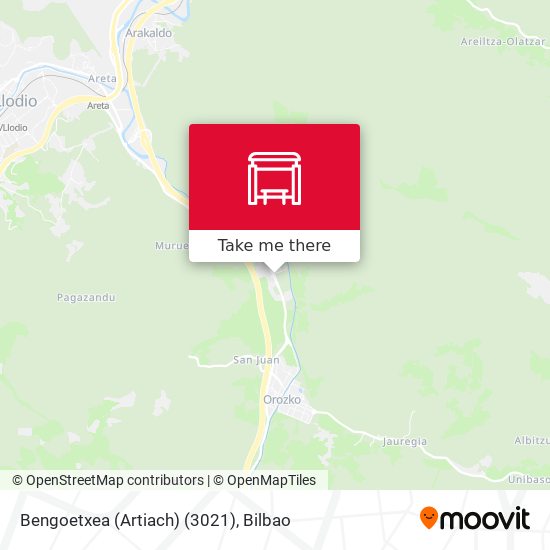 Bengoetxea (Artiach) (3021) map