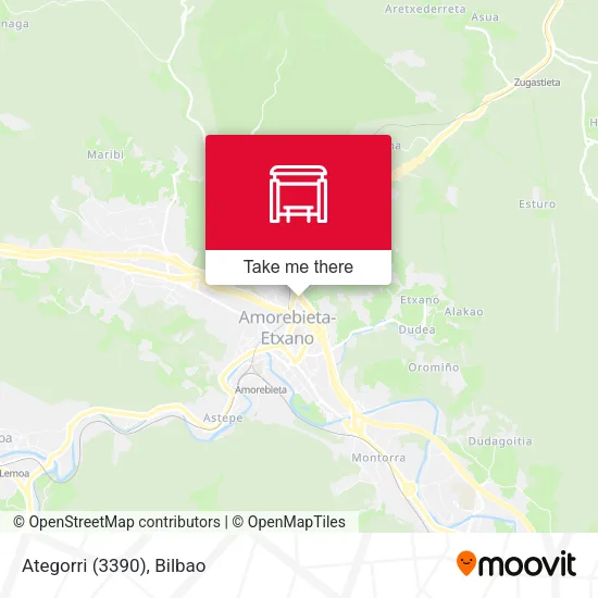 Ategorri (3390) map