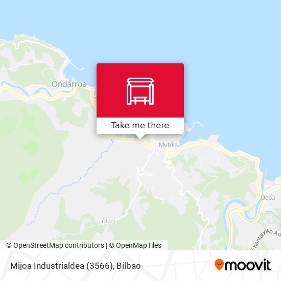 Mijoa Industrialdea (3566) map