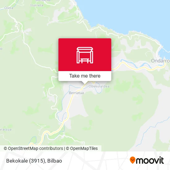 Bekokale (3915) map