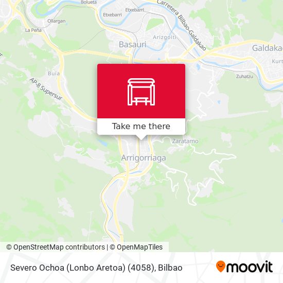 Severo Ochoa (Lonbo Aretoa) (4058) map