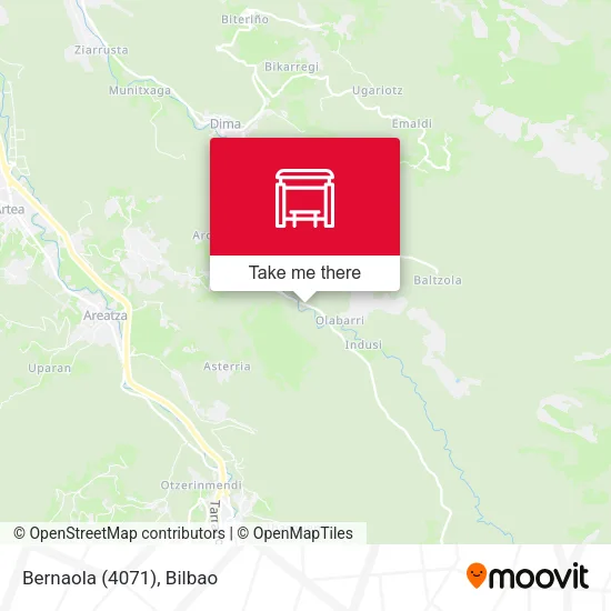 Bernaola (4071) map