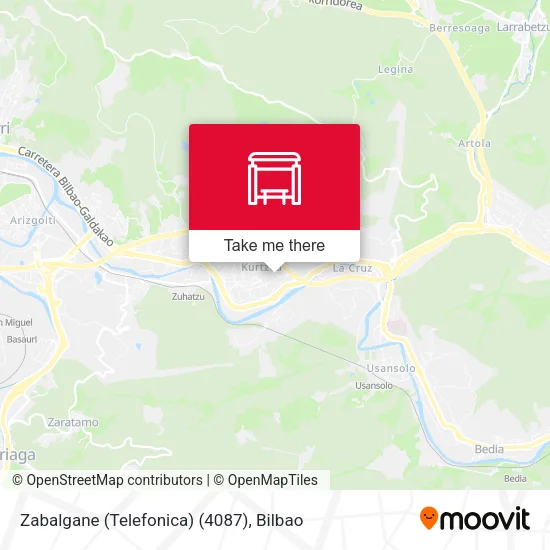 Zabalgane (Telefonica) (4087) map