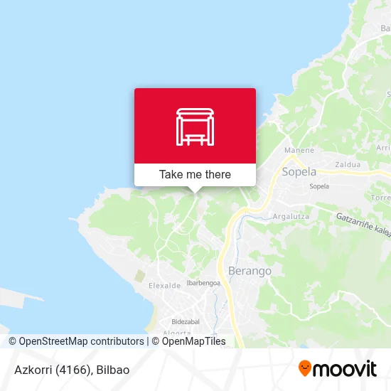 Azkorri (4166) map