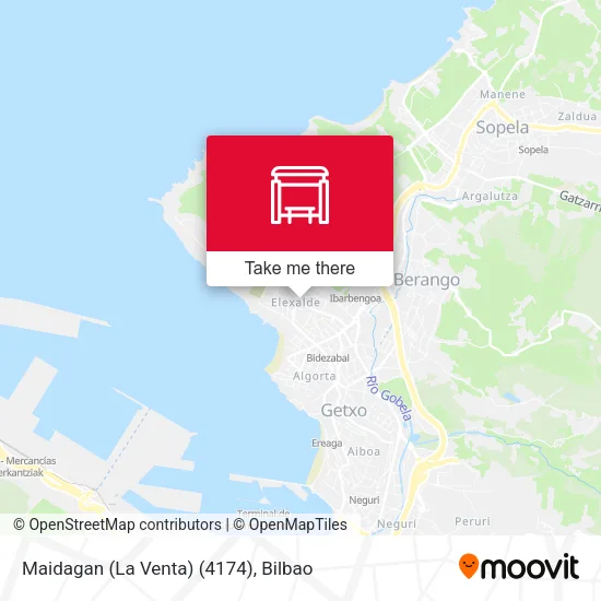 Maidagan (La Venta) (4174) map