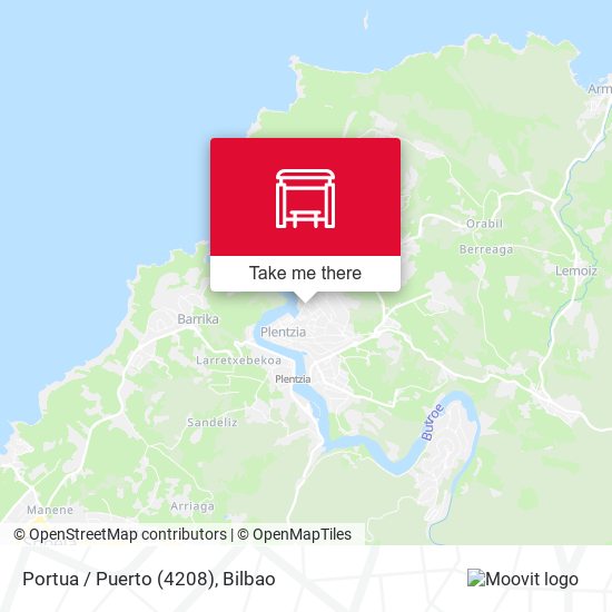 mapa Portua / Puerto (4208)