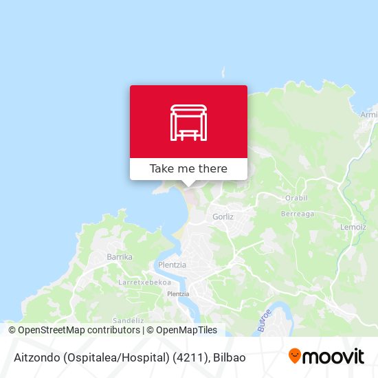 mapa Aitzondo (Ospitalea / Hospital) (4211)