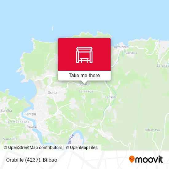 Orabille (4237) map