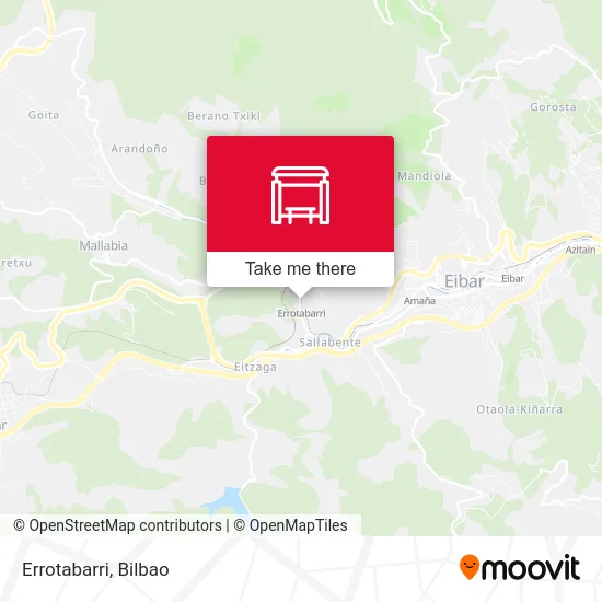 Errotabarri map