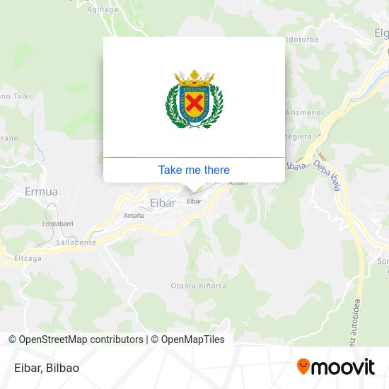 Eibar map