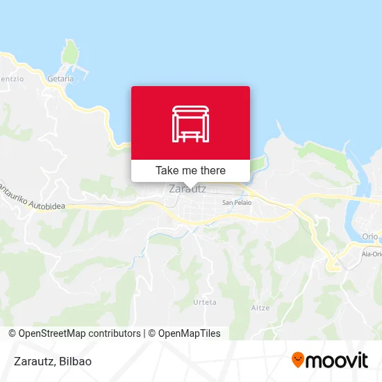 Zarautz map