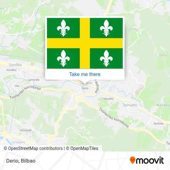 Derio map