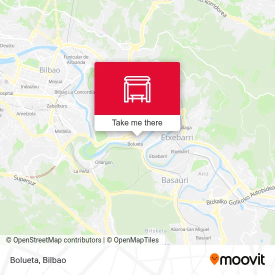 Bolueta map