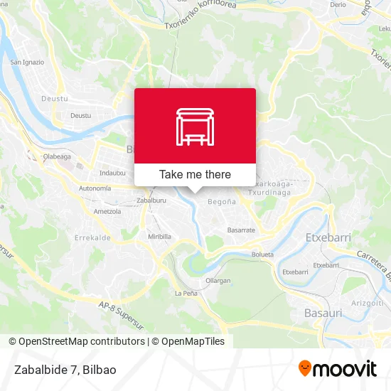 Zabalbide 7 map