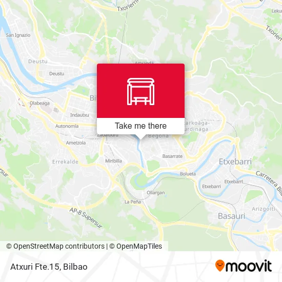 Atxuri Fte.15 map