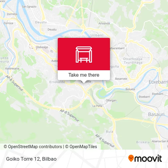 Goiko Torre 12 map