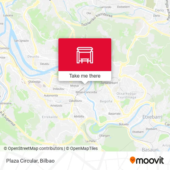 Plaza Circular map