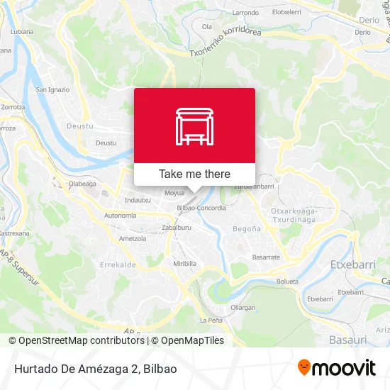 Hurtado De Amézaga 2 map