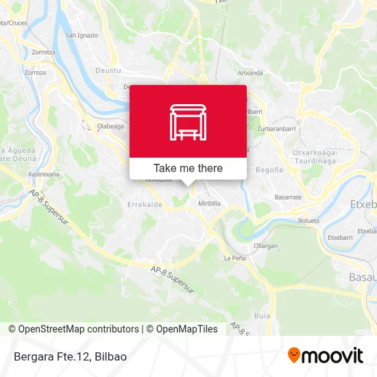 Bergara Fte.12 map