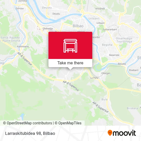 Larraskitubidea  98 map