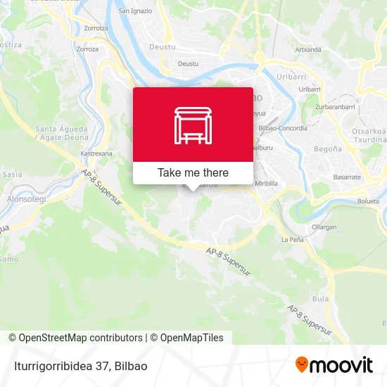 Iturrigorribidea 37 map