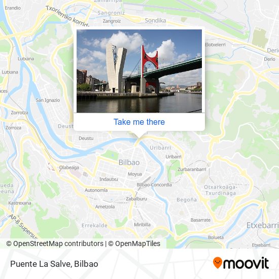 mapa Puente La Salve