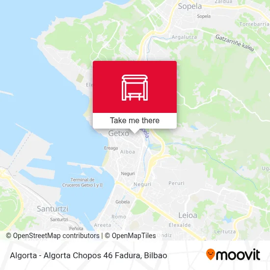 Algorta - Algorta Chopos 46 Fadura map