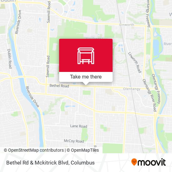 Bethel Rd & Mckitrick Blvd map