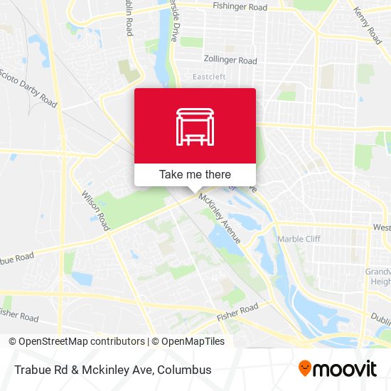 Trabue Rd & Mckinley Ave map