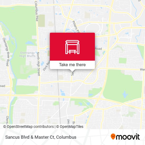 Mapa de Sancus Blvd & Master Ct