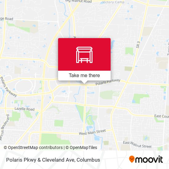 Polaris Pkwy & Cleveland Ave map