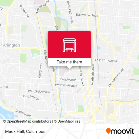 Mack Hall map