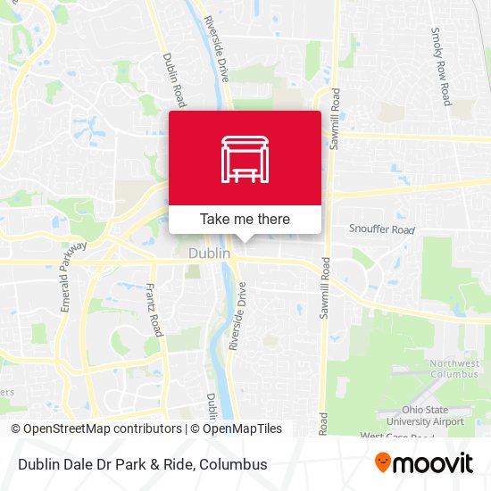 Mapa de Dublin Dale Dr Park & Ride