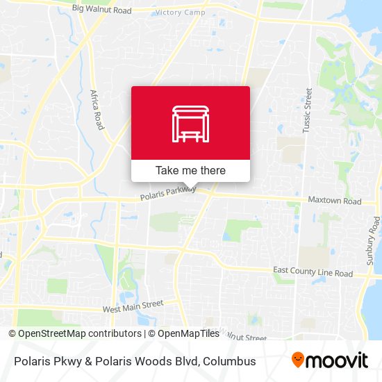 Polaris Pkwy & Polaris Woods Blvd map