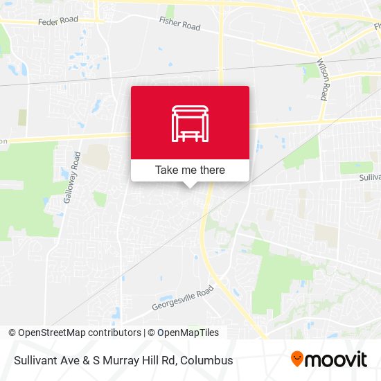 Mapa de Sullivant Ave & S Murray Hill Rd