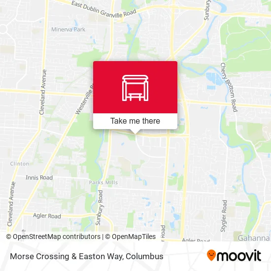Morse Crossing & Easton Way map