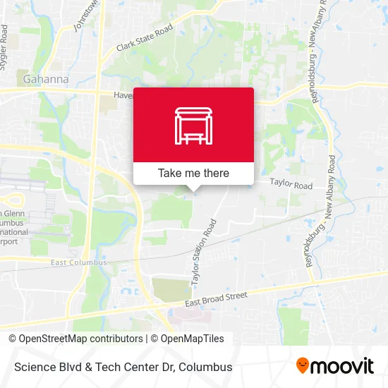 Science Blvd & Tech Center Dr map