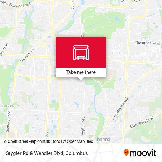 Stygler Rd & Wendler Blvd map