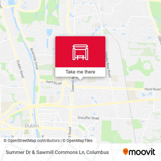 Mapa de Summer Dr & Sawmill Commons Ln