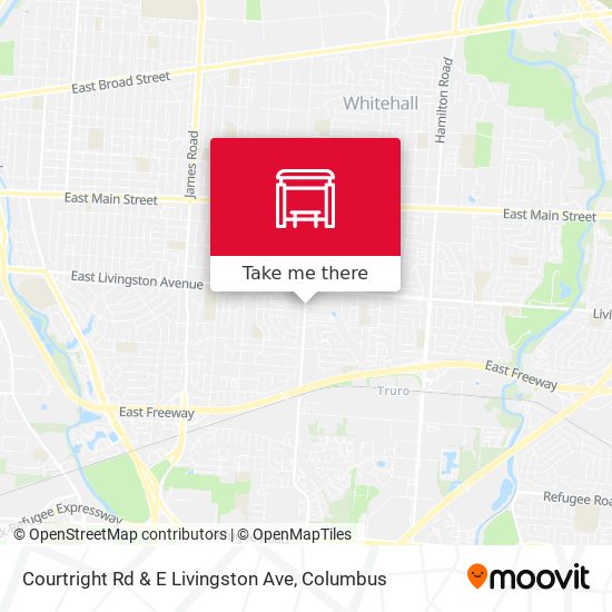 Mapa de Courtright Rd & E Livingston Ave