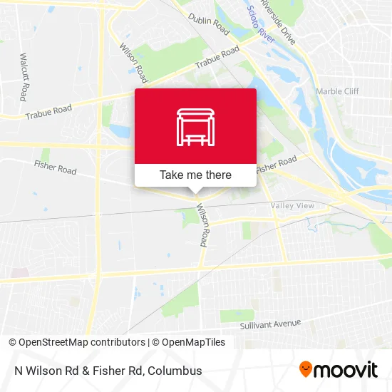 Mapa de N Wilson Rd & Fisher Rd