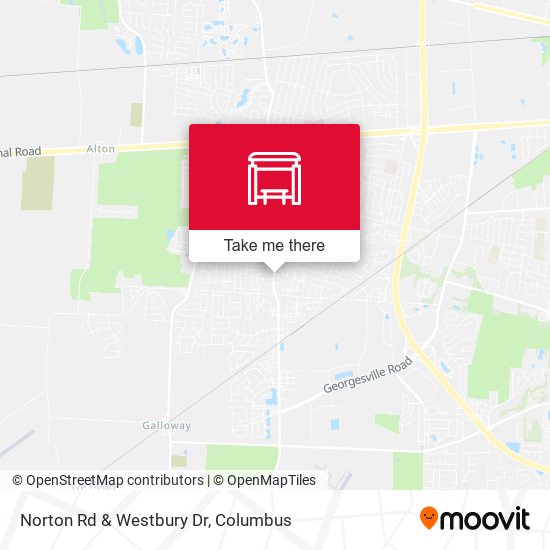 Norton Rd & Westbury Dr map
