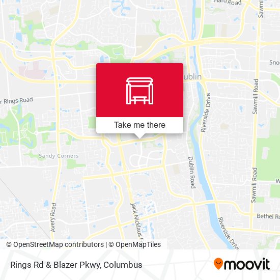 Mapa de Rings Rd & Blazer Pkwy