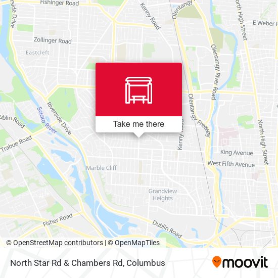 Mapa de North Star Rd & Chambers Rd