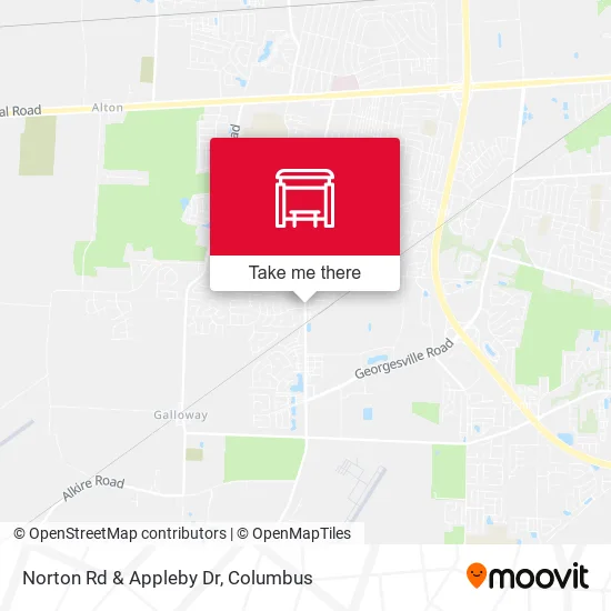 Mapa de Norton Rd & Appleby Dr