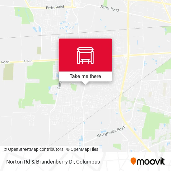 Norton Rd & Brandenberry Dr map